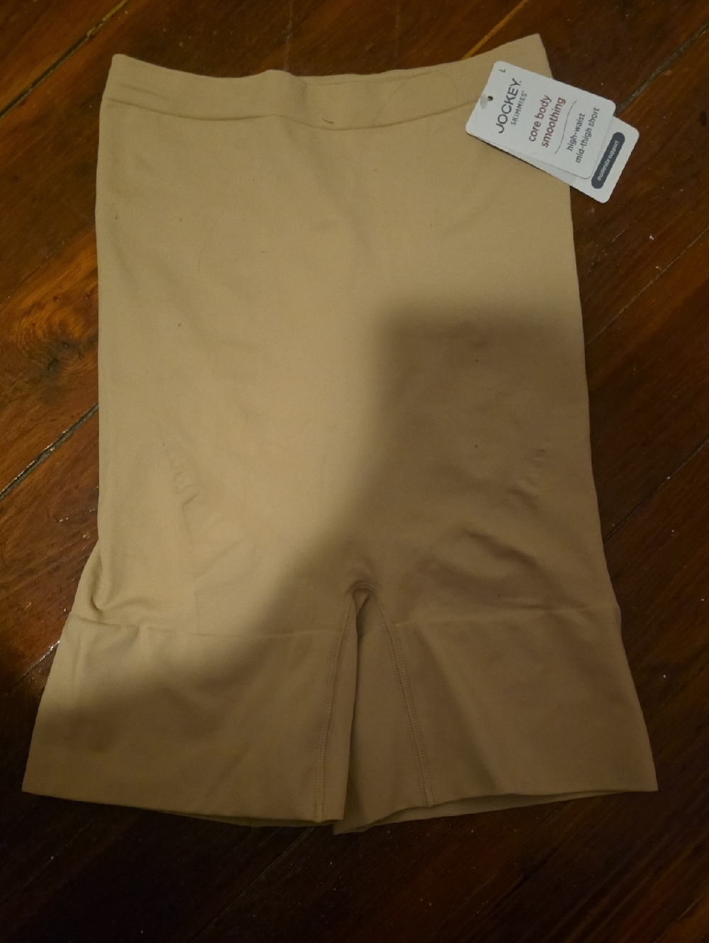 Jockey High-Waist Shaping Short in Tan Large